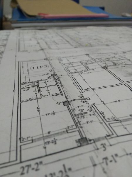 Ein Bauplan